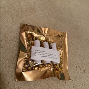 Pat McGrath Lip Balm Trio in Gold Sequin Pouch